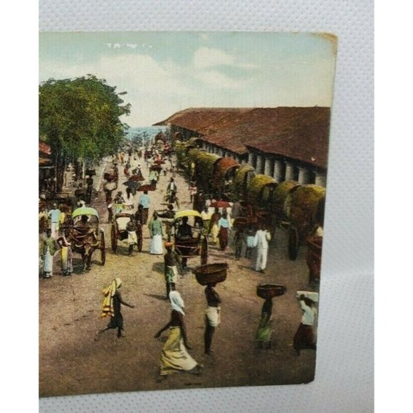 The Colombo Apothecaries Co LTD Street Scene Pettah Colombo #14 Post Card - Picture 3 of 9
